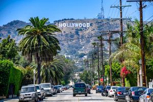 Hollywood Sign By Russell Mondy